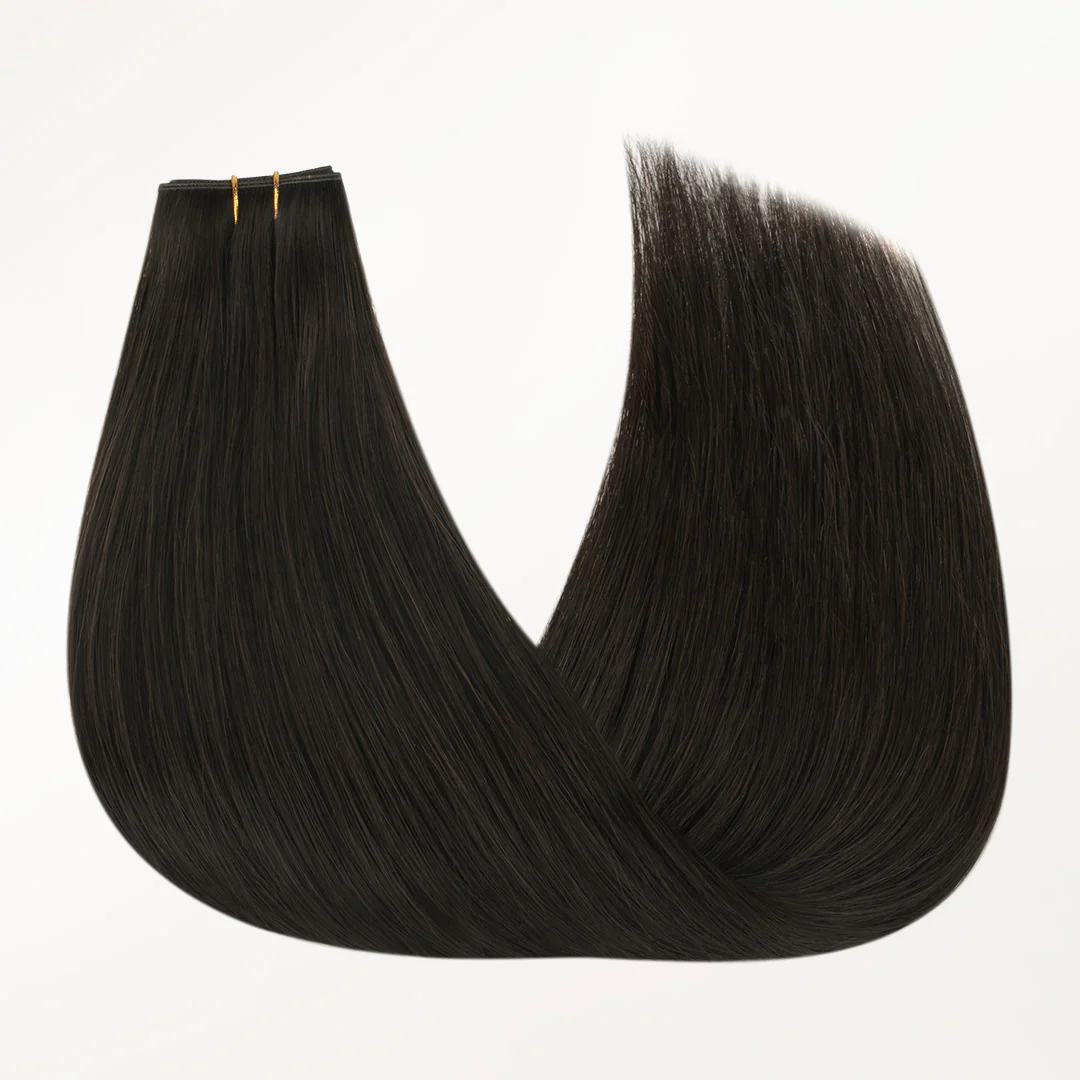 Natural Black (1B) Butterfly Weft Hair Extensions (100g-150g) - Image 6
