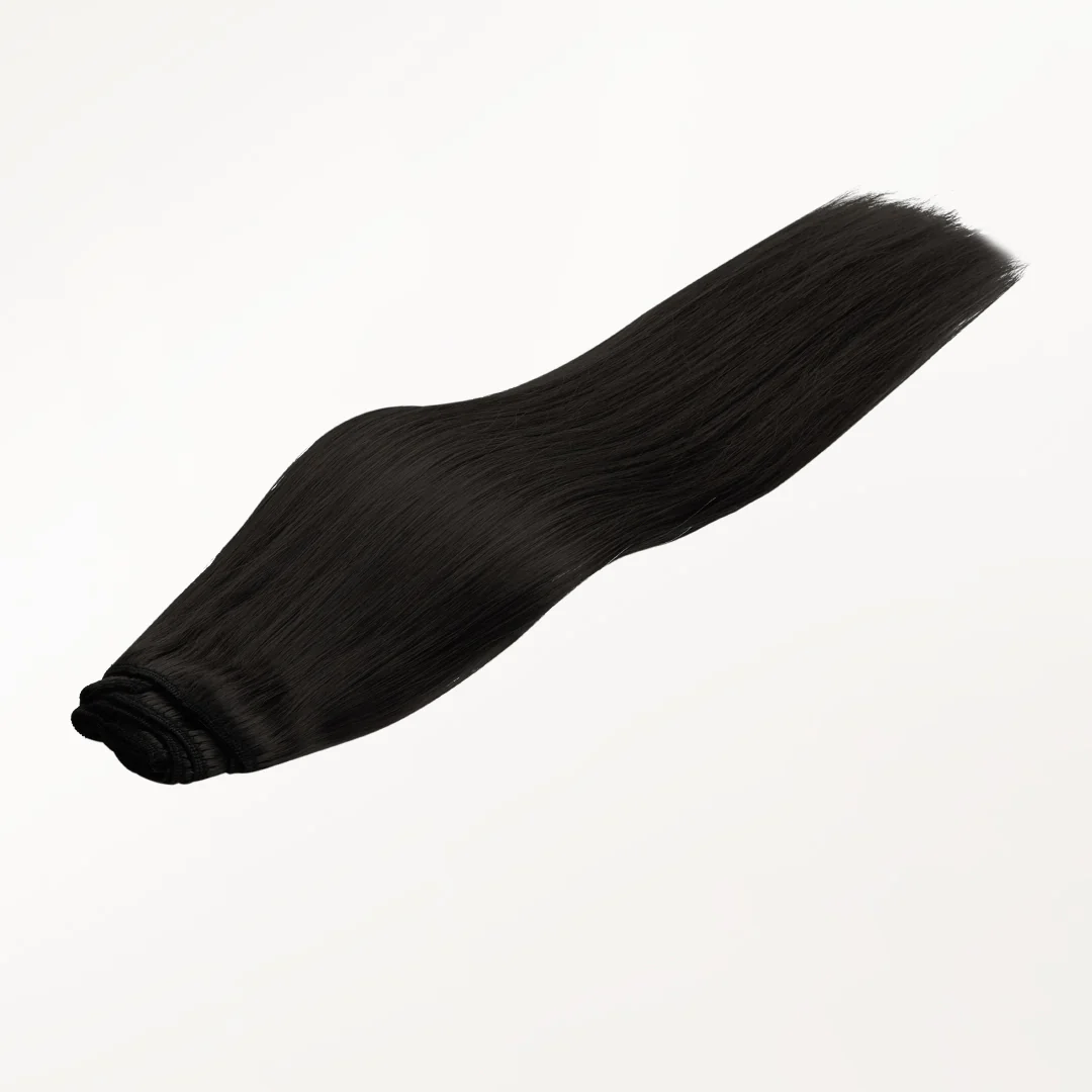 Natural Black (1B) Classic Clip-Ins (120g-150g) - Image 6