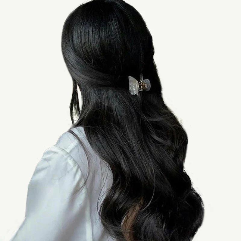 Natural Black (1B) Sew-In Weft Hair Extensions (80g-120g) - Image 3