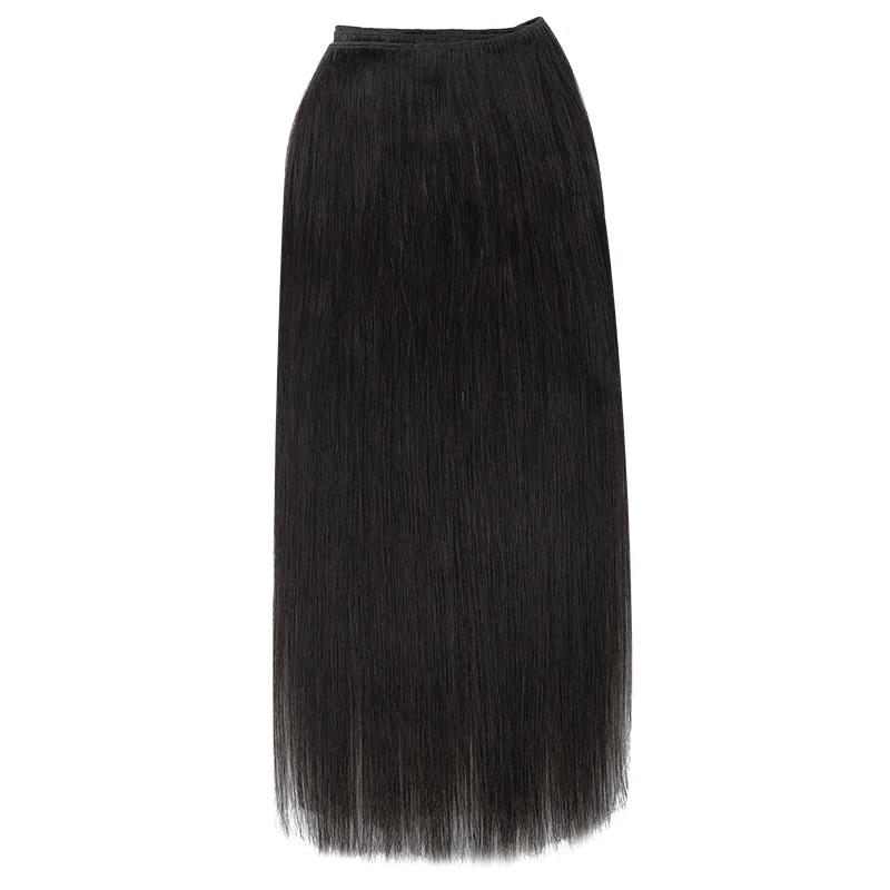 Natural Black (1B) Sew-In Weft Hair Extensions (80g-120g) - Image 9