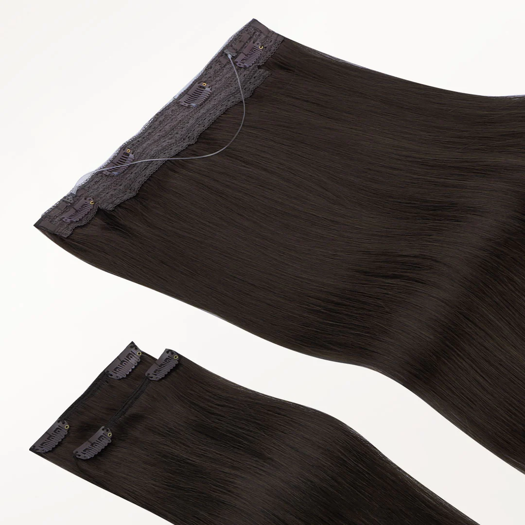 Light Brown (2A) Pro & Wire Hair Extension (70g-140g) - Image 5