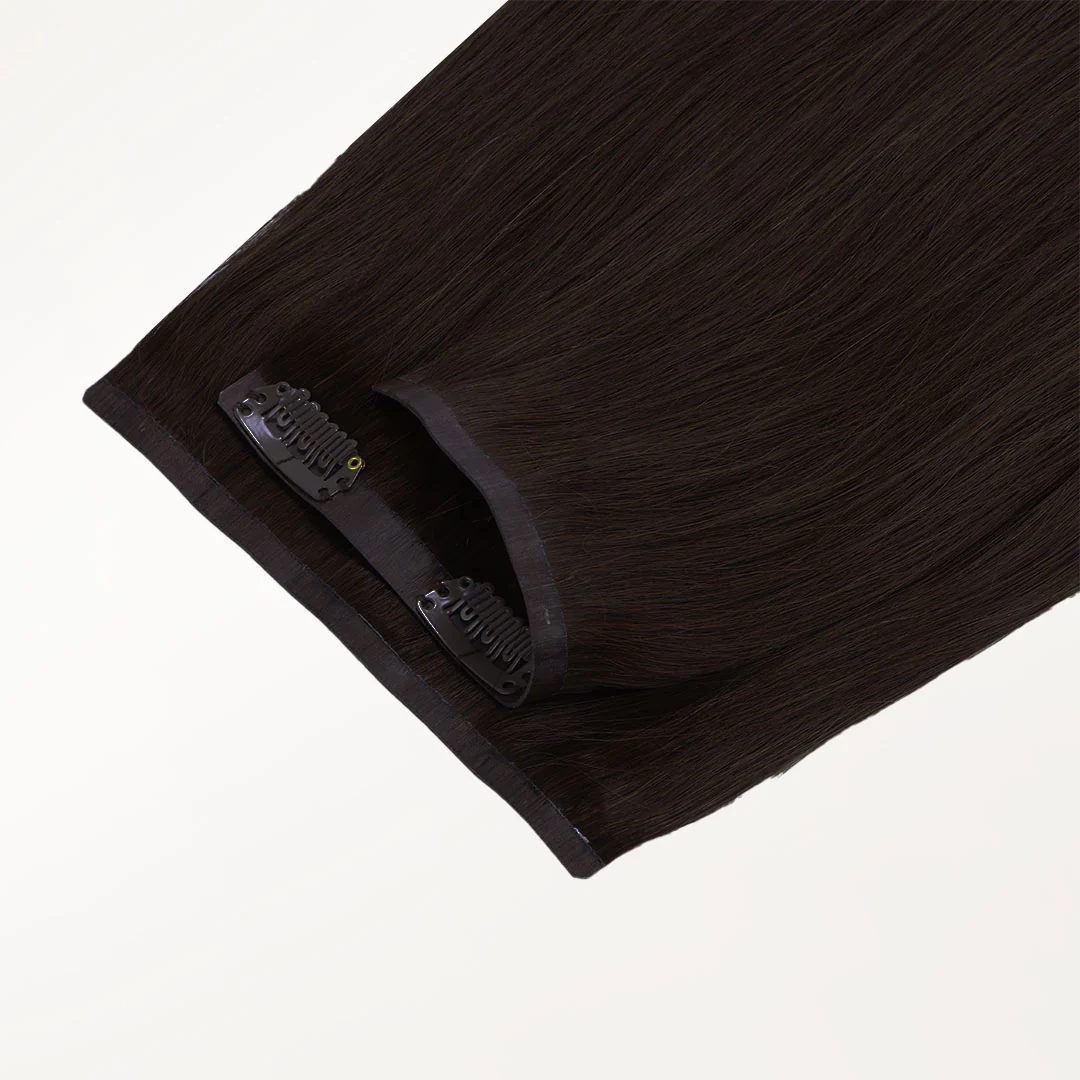 Light Brown (2A) Seamless Clip-Ins (130g-150g) - Image 4