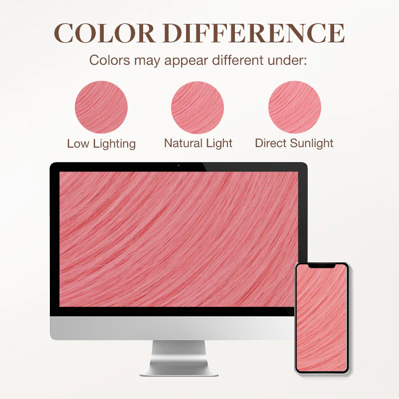 Peach Pink Color Tape-Ins (25g-30g) - Image 12