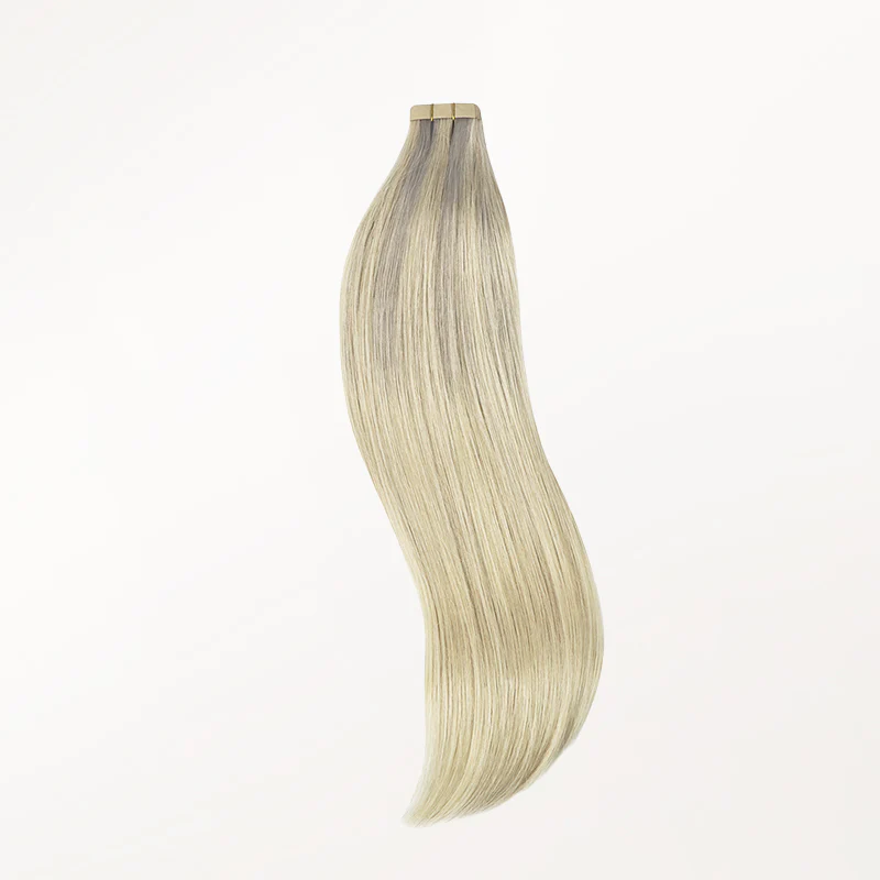 Platinum Blonde Balayage (17/22/60) Tape-Ins 50g - Image 5