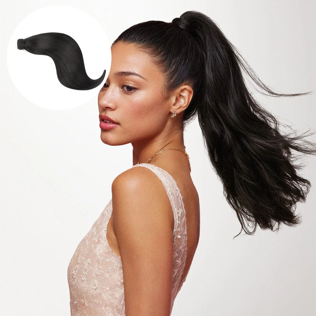 Human Hair Ponytail Extensions - Image 8