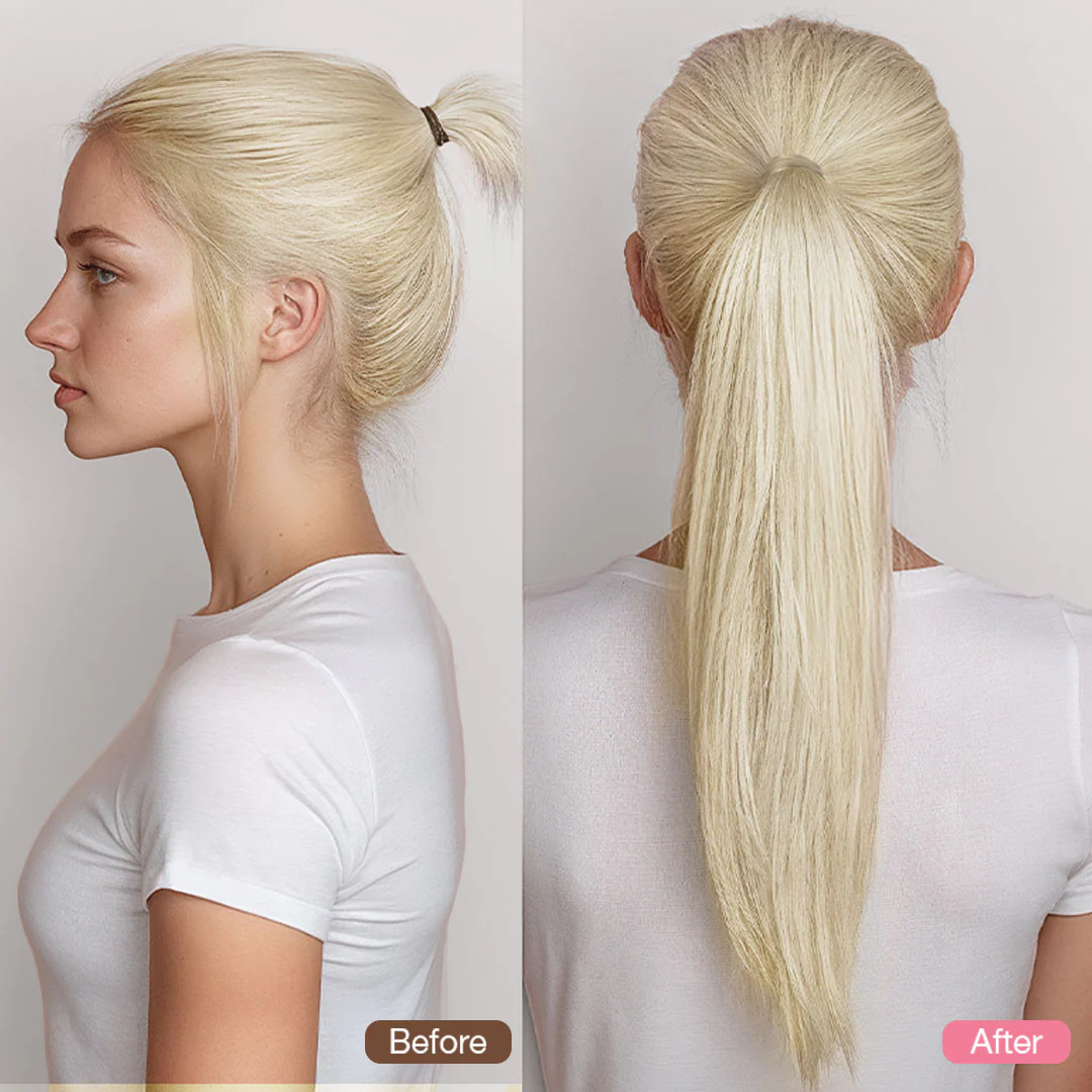 Human Hair Ponytail Extensions - Image 88