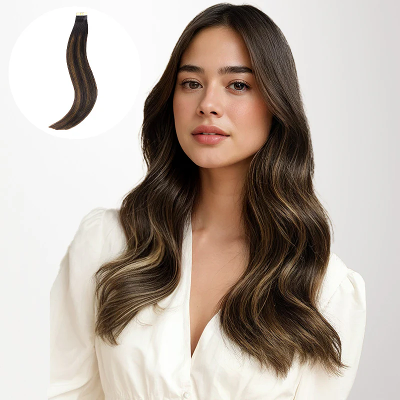 Tape-Ins Hair Extensions Balayage - Image 28