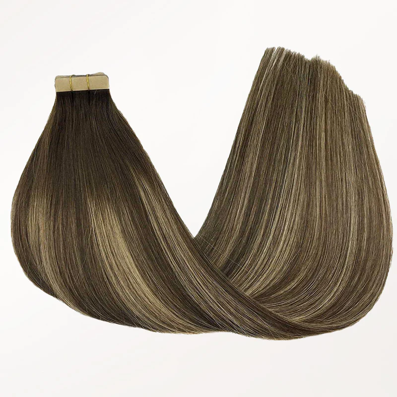 Tape-Ins Hair Extensions Balayage - Image 47