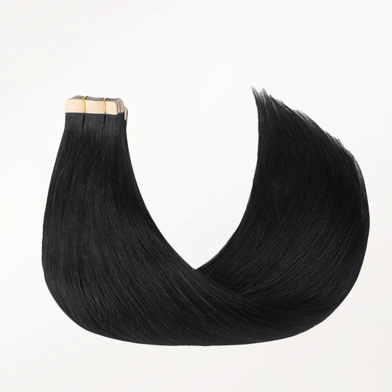 Jet Black (1) Tape-Ins 50g - Image 7