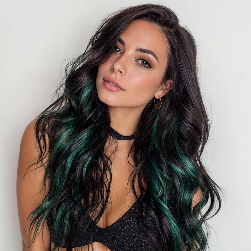 Green Color Tape-Ins (25g-30g) - Image 4