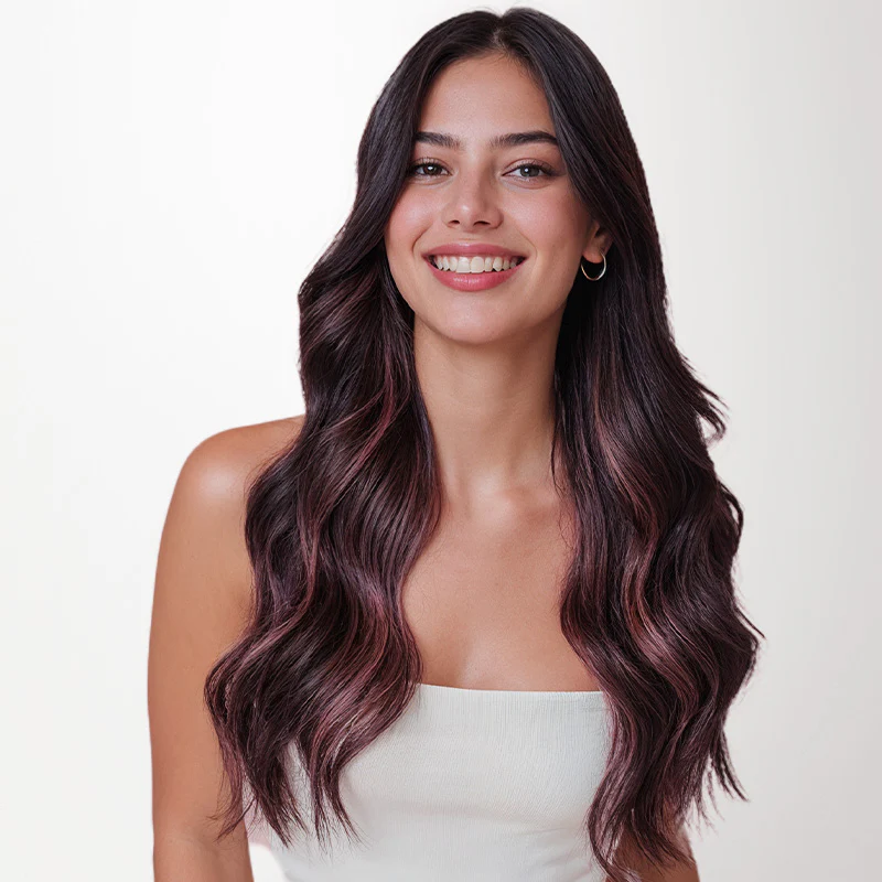 Peach Pink Color Tape-Ins (25g-30g) - Image 4