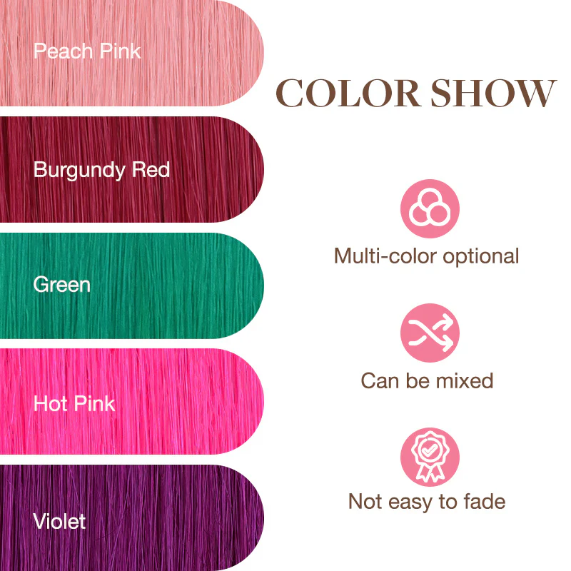 Violet Color Tape-Ins (25g-30g) - Image 10